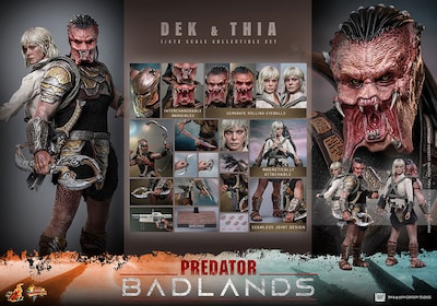 【ムービー・マスターピース】「プレデター：バッドランド」1/6スケールフィギュア デク＆ティアの詳細