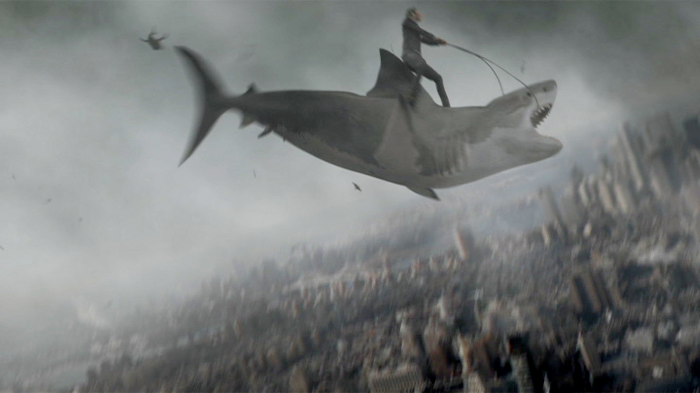 「シャークネード カテゴリー2」場面写真 ©2014 THE SECOND ONE, LLC. All Rights Reserved.