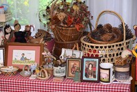 山脇百合子の仕事部屋の一角