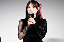 ABEMAオリジナルドラマ「スキャンダルイブ」配信直前プレミアイベントに登壇した齊藤なぎさ