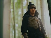 ドラマ「北方謙三 水滸伝」より、牧島輝演じる高廉。青蓮寺のメンバーで、暗殺や工作を生業とする“闇軍”の副官