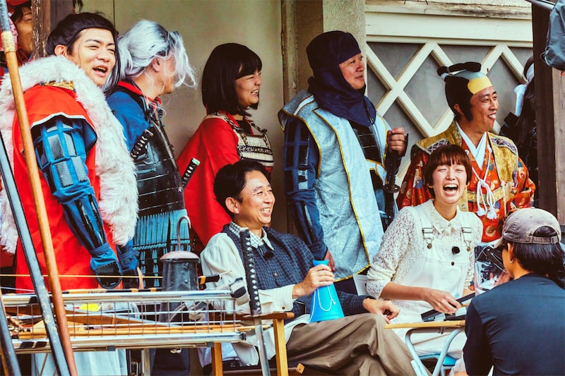 「有吉の壁」の企画「アドリブ大河」収録風景