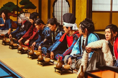 「有吉の壁」の企画「アドリブ大河」収録風景