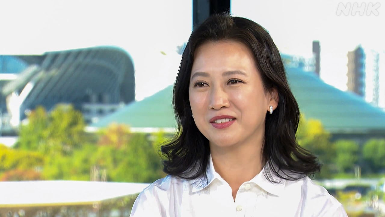 11月24日放送のNHK総合「インタビュー ここから」に出演した戸田菜穂