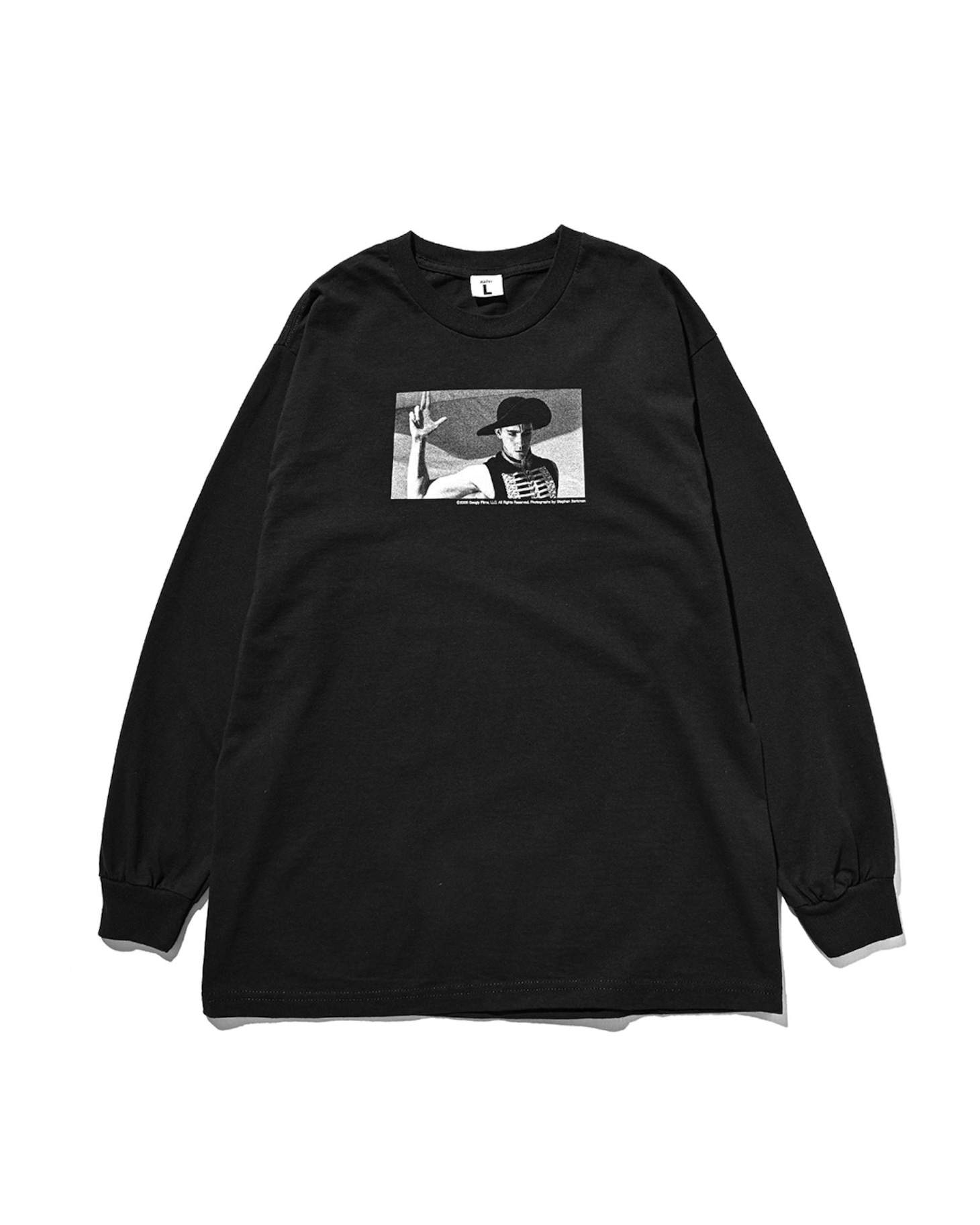 [落下の王国 × weber] Long Sleeve T shirt（税込9900円）