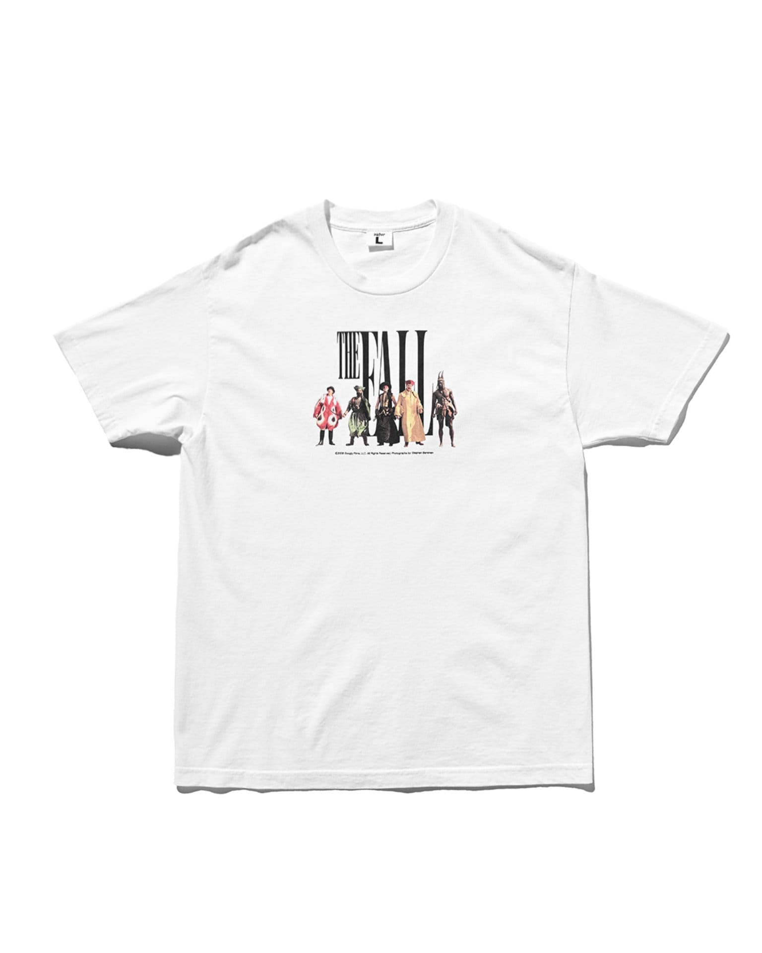 落下の王国」とweberのコラボTシャツ発売、販売劇場限定であのアイ