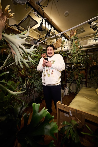 「変態植物倶楽部」で植物を偏愛する主人公・副島を演じる一ノ瀬ワタル