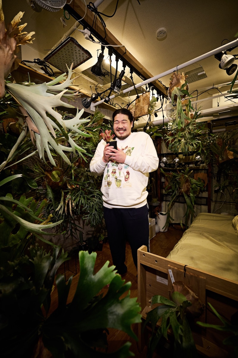 「変態植物倶楽部」で植物を偏愛する主人公・副島を演じる一ノ瀬ワタル