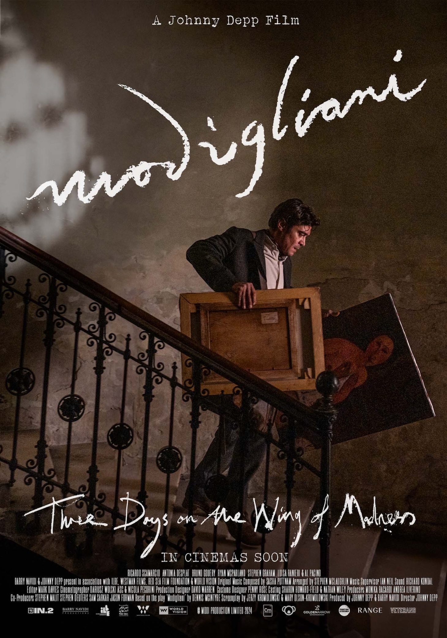 映画「モディリアーニ！」オリジナルポスタービジュアル