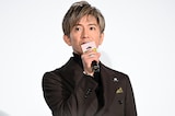 映画「TOKYOタクシー」初日舞台挨拶に登壇した木村拓哉