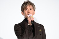 映画「TOKYOタクシー」初日舞台挨拶に登壇した木村拓哉
