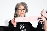 映画「TOKYOタクシー」初日舞台挨拶に登壇した倍賞千恵子