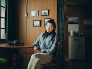 「架空の犬と嘘をつく猫」キャラクター写真（樹 / ヒコロヒー）