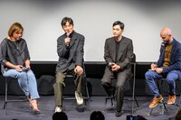 ジャパン・ソサエティー・ニューヨークで行われた「国宝」舞台挨拶の様子