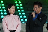 左から江口のりこ、三宅健太