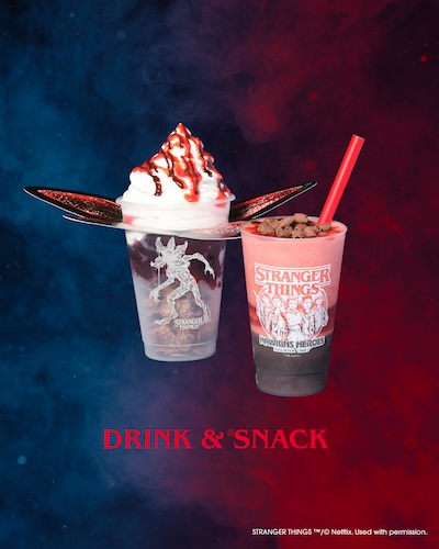DART CHOCOLATE SUNDAE（税込1870円）、UPSIDE DOWN STRABERRYCHOCO（税込1540円）