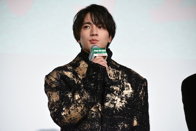 「WIND BREAKER／ウィンドブレイカー」完成披露舞台挨拶に登壇した木戸大聖