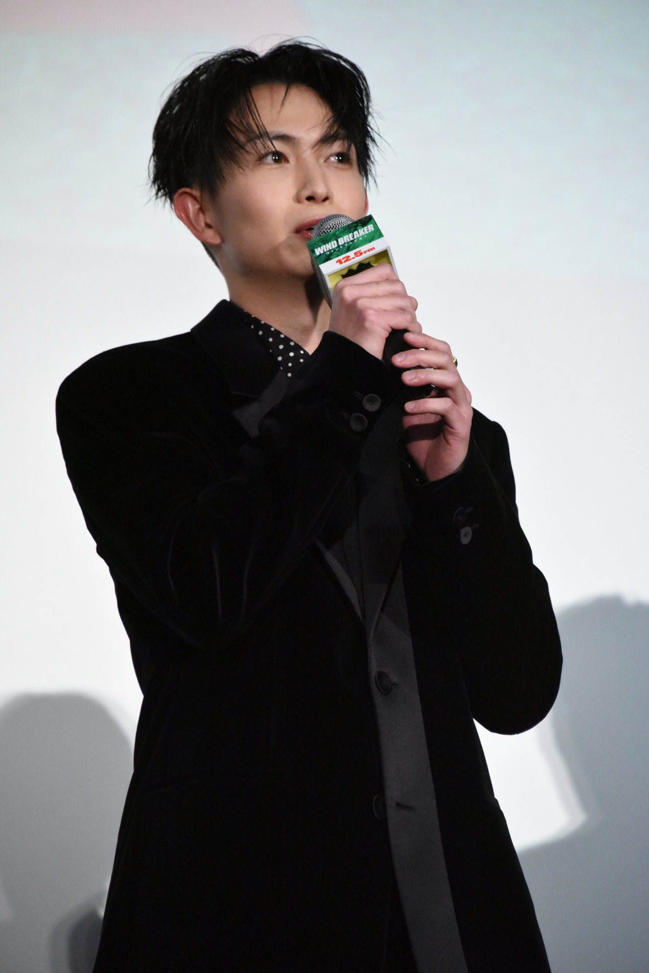 「WIND BREAKER／ウィンドブレイカー」完成披露舞台挨拶に登壇した「WIND BREAKER／ウィンドブレイカー」完成披露舞台挨拶に登壇した綱啓永