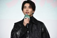 「WIND BREAKER／ウィンドブレイカー」完成披露舞台挨拶に登壇した中沢元紀