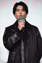 「WIND BREAKER／ウィンドブレイカー」完成披露舞台挨拶に登壇した中沢元紀