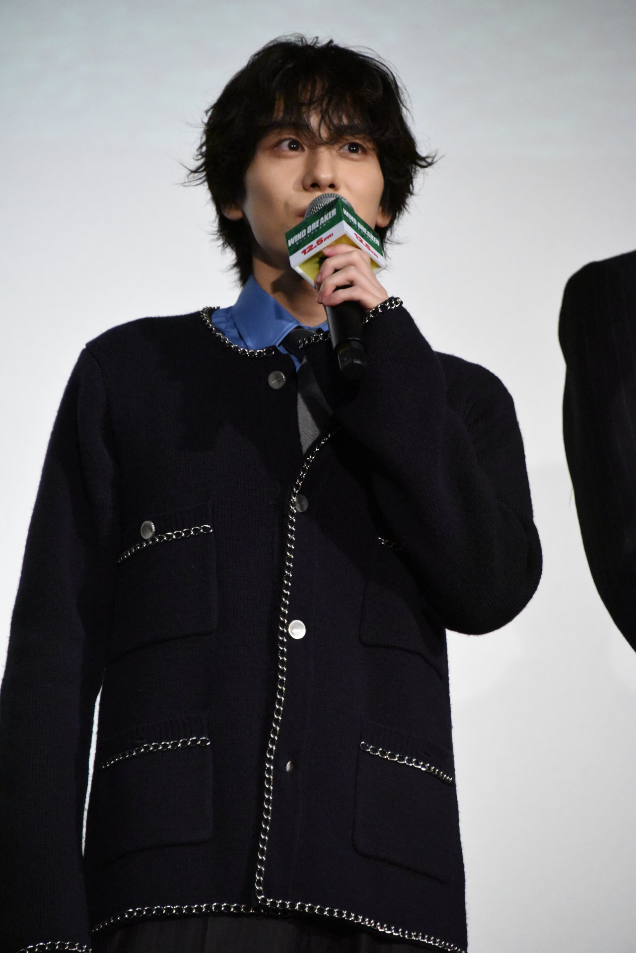 「WIND BREAKER／ウィンドブレイカー」完成披露舞台挨拶に登壇した山下幸輝