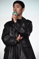 「WIND BREAKER／ウィンドブレイカー」完成披露舞台挨拶に登壇した上杉柊平