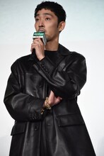 「WIND BREAKER／ウィンドブレイカー」完成披露舞台挨拶に登壇した上杉柊平