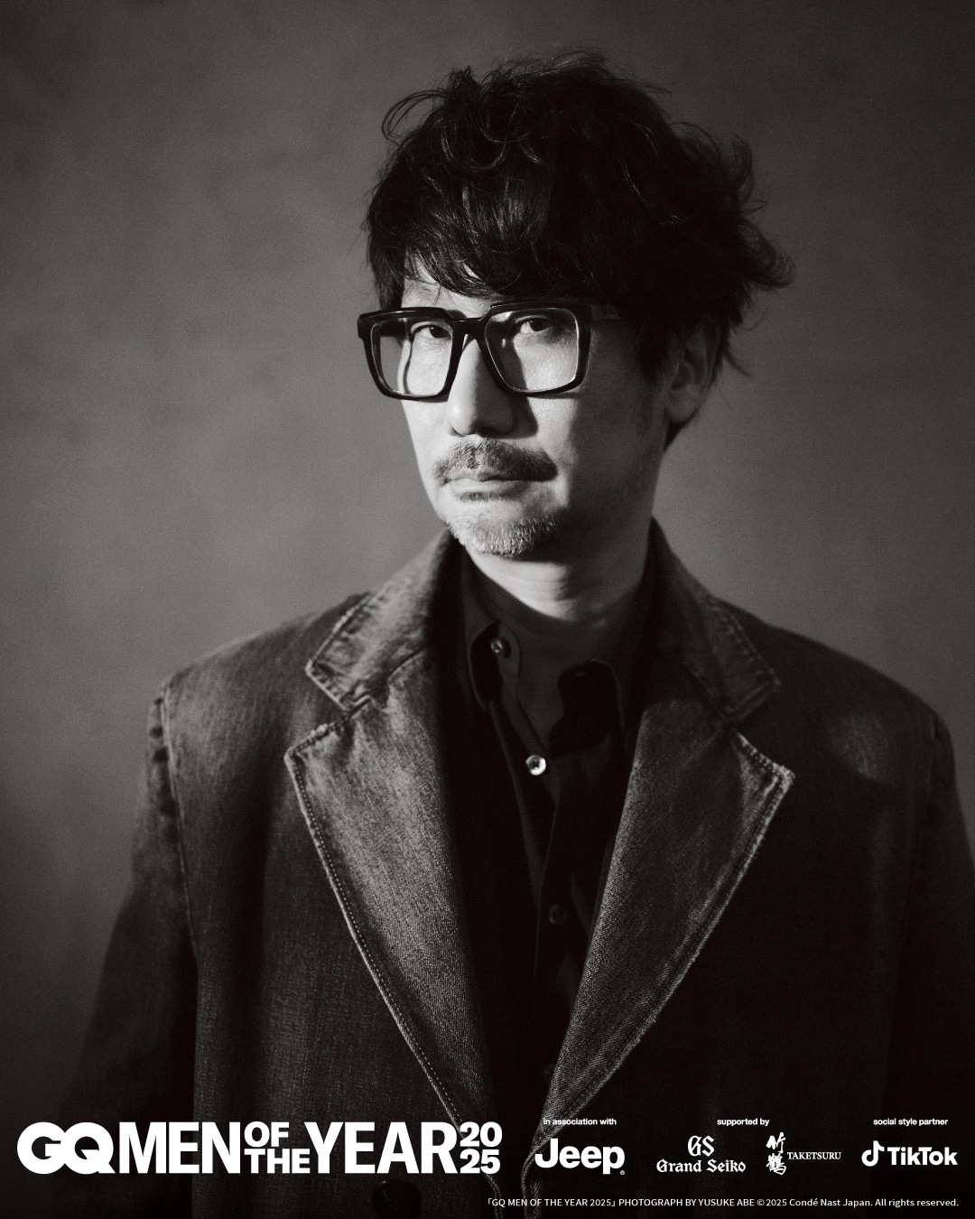 「GQ MEN OF THE YEAR 2025」でベスト・クリエイター賞を受賞した小島秀夫