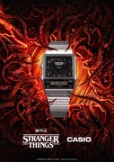 Netflixシリーズ「ストレンジャー・シングス 未知の世界」とCASIO CLASSICのコラボレーションモデル「AQ-800EST」