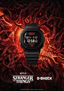 Netflixシリーズ「ストレンジャー・シングス 未知の世界」とG-SHOCKのコラボレーションモデル「DW-5600STT」