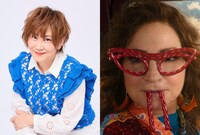 松本梨香（左）、ギャビーのおばあちゃん・ジジ（右）