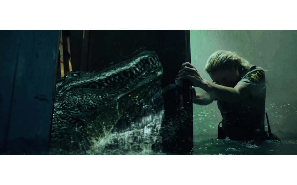 「アリゲーター：暴水領域」場面写真 ©2023 THE FLOOD LLC. ALL RIGHTS RESERVED.