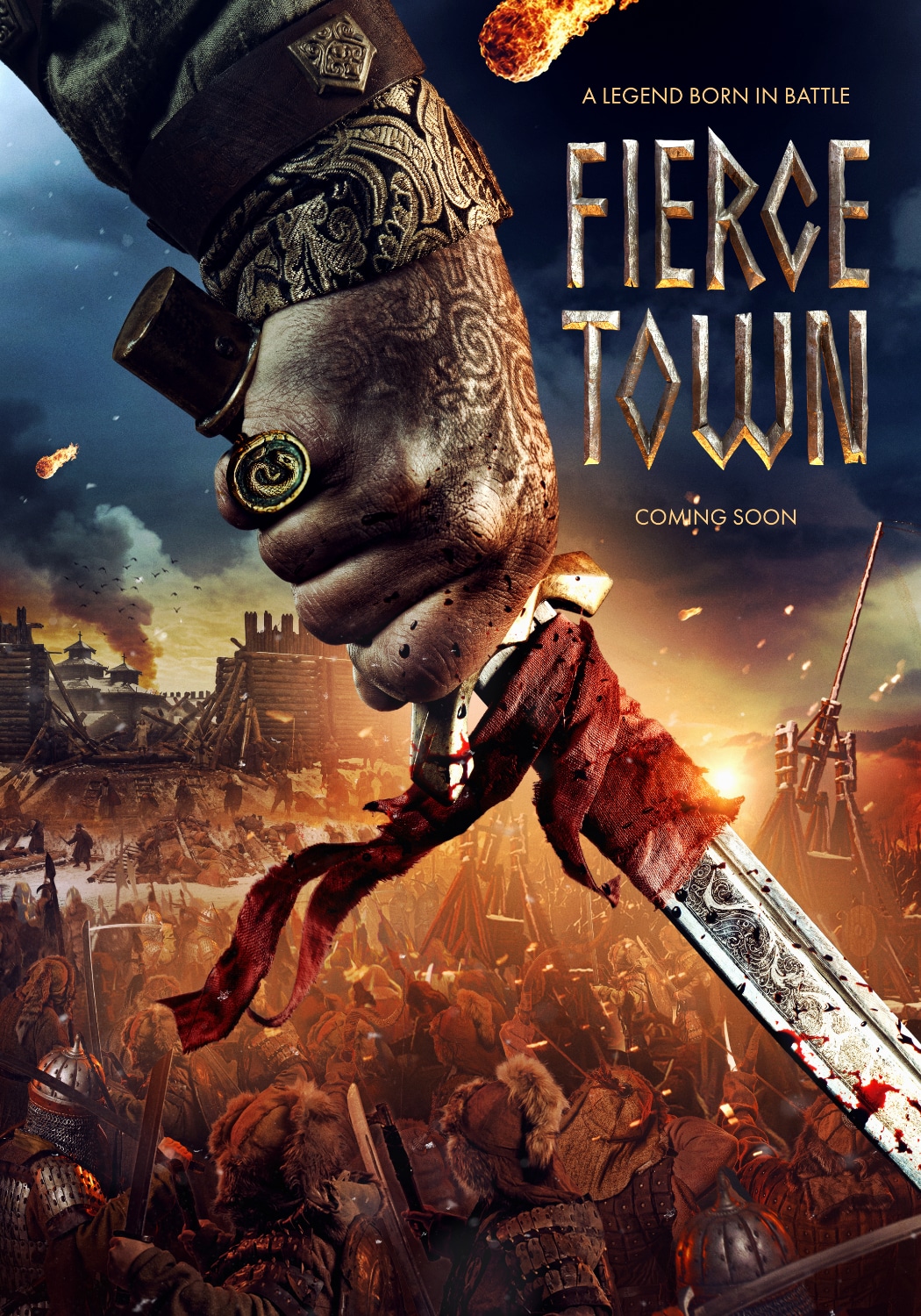 「コゼリスク攻城戦 モンゴル軍襲撃」ビジュアル ©"RB Production" LLC, 2024