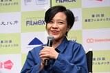 第26回東京フィルメックスにて、インドネシア映画「市街戦」Q&Aに登壇した監督のモーリー・スリヤ