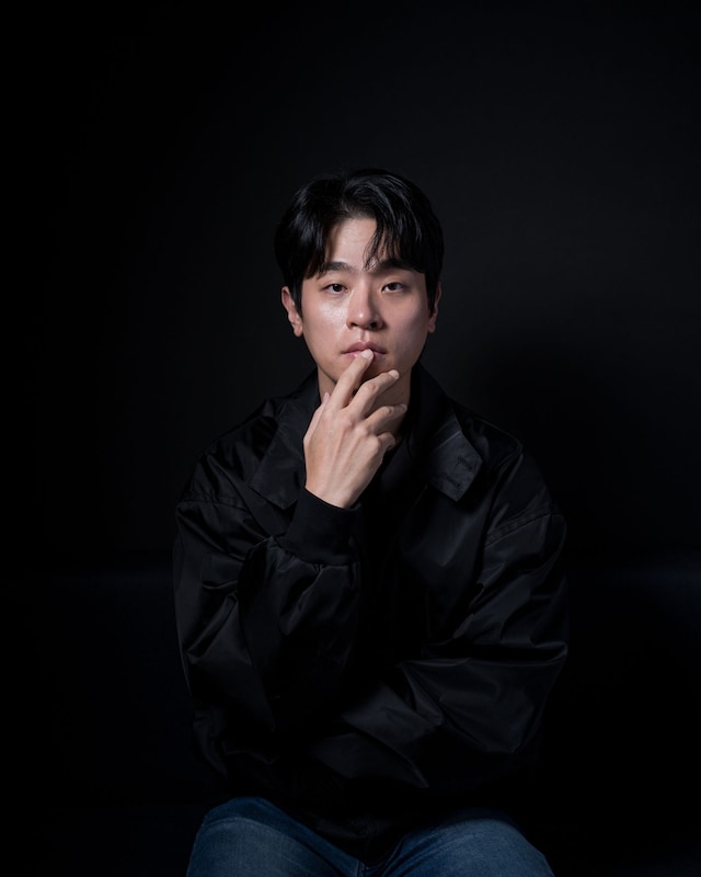 「K-BOOKフェスティバル 2025 in Japan」に合わせて来日したパク・ジョンミン（撮影：JUNG KEUN HO）