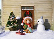 「こまねこのクリスマス～迷子になったプレゼント～」ビジュアル