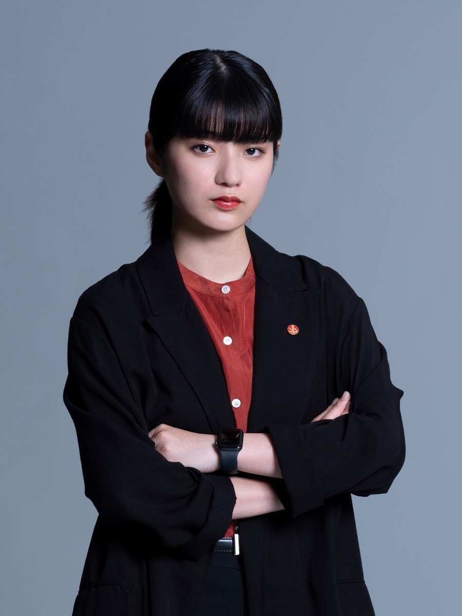 足立翼役の蒔田彩珠