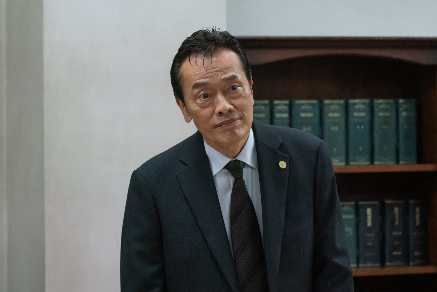 ドラマ10「テミスの不確かな法廷」より、遠藤憲一演じる門倉茂