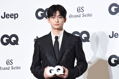 「GQ MEN OF THE YEAR 2025／20th Anniversary」ブレイクスルー・アクター賞を受賞した高橋文哉