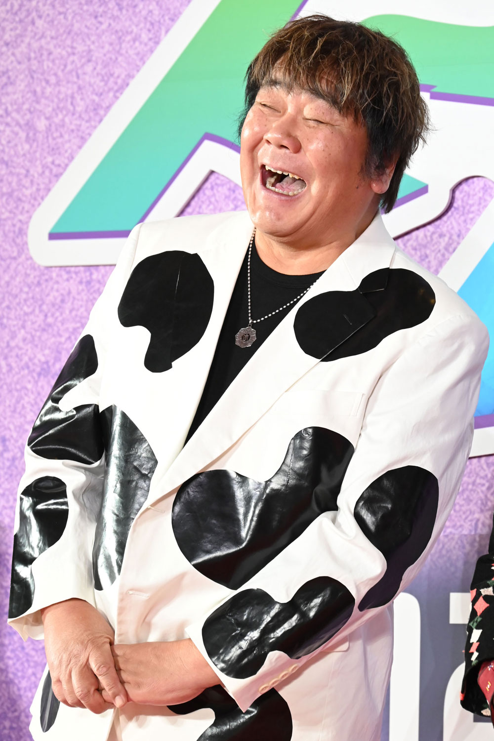 映画「ズートピア2」前夜祭イベントに出席した石塚英彦