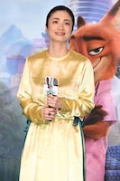 「ズートピア2」前夜祭舞台挨拶にて、ジュディ役の上戸彩