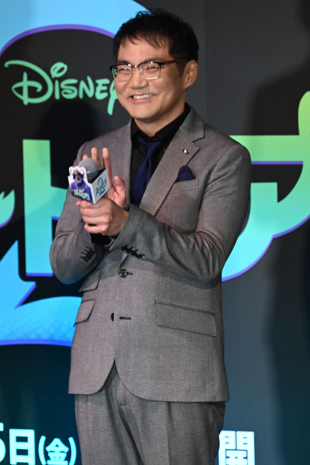 「ズートピア2」前夜祭舞台挨拶にて、ボゴ署長役の三宅健太