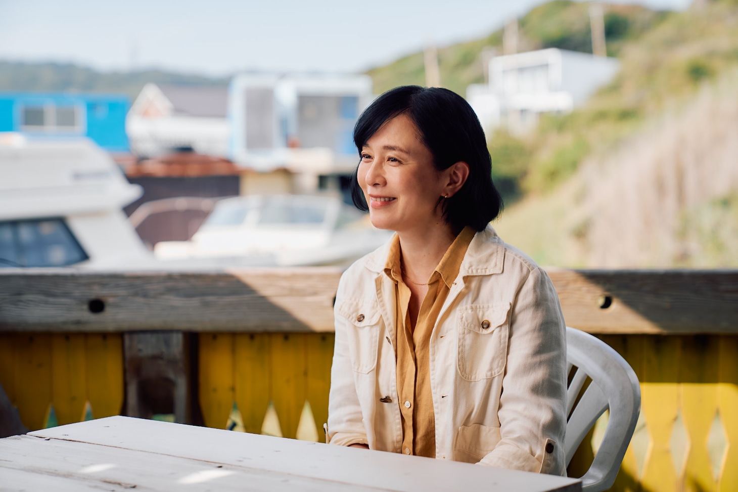 「遠い人」で主演を務めた坂井真紀