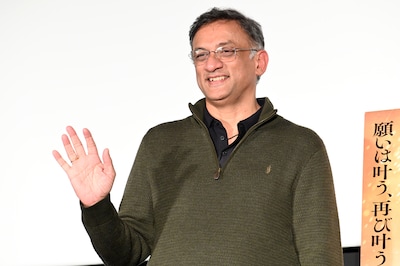 「バーフバリ エピック4K」の舞台挨拶に登壇したショーブ・ヤーララガッダ