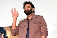 「バーフバリ エピック4K」の舞台挨拶に登壇したプラバース