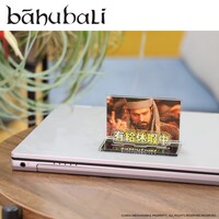 「バーフバリ」×プレミアムバンダイ お部屋や仕事場で使えるアクリルメッセージディスプレイ（有給休暇中 / 税込1760円）