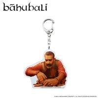 「バーフバリ」×プレミアムバンダイ アクリルキーホルダー（ラージャマウリ監督出演シーン / 税込1430円）