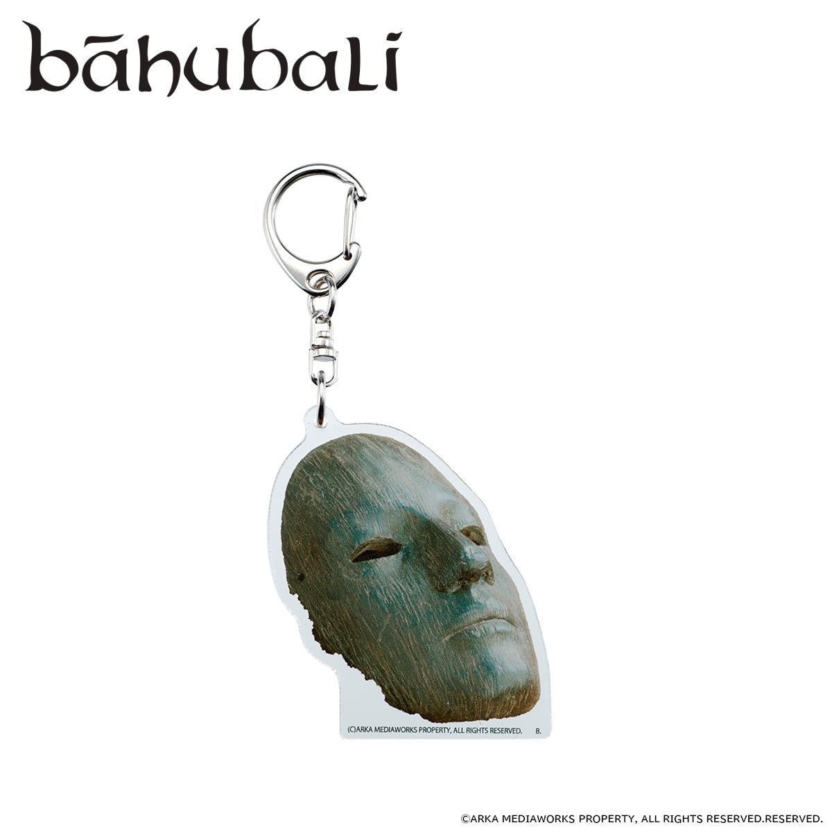 「バーフバリ」×プレミアムバンダイ アクリルキーホルダー（仮面 / 税込1430円