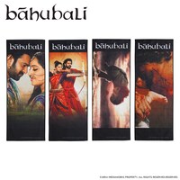 「バーフバリ」×プレミアムバンダイ フェイスタオル（全4種 / 各税込2200円）