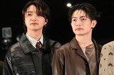 左から杉下京太郎役のJUNON（BE:FIRST）、蘇枋隼飛役の綱啓永